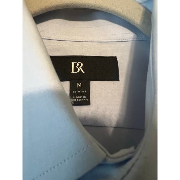 Banana Republic Slim Fit Light Blue Button Down Size Medium - Picture 3 of 5